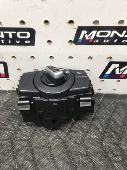 2006-12 BMW 3 SERIES 328 335 E90 HEADLIGHT CONTROL SWITCH BLACK E88 128I  SKU 1300