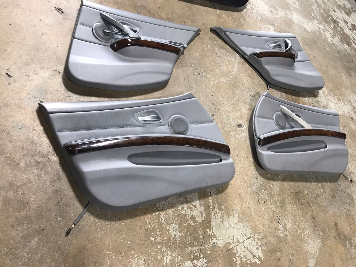 DOOR PANELS 4 DOOR GREY BMW E90 330I 2006 SKU 1318