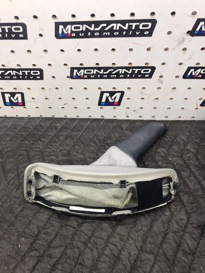 2007 BMW 335I 335XI 328XI 328I E90 PARK EMERGENCY BRAKE COVER BOOT GRAY SKU 1325