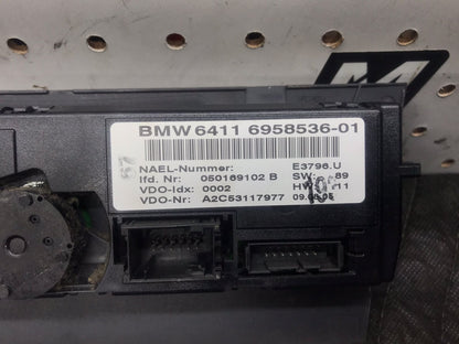 AC HEATER CLIMAT CONTROL SWITCH PANEL OEM BMW E90 E91 3 SERIES 2006-2011 SKU 1329