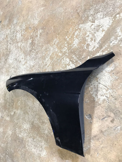 FRONT LEFT DRIVER SIDE FENDER OEM 328I F30 BLACK 2011-2015 SKU 1362