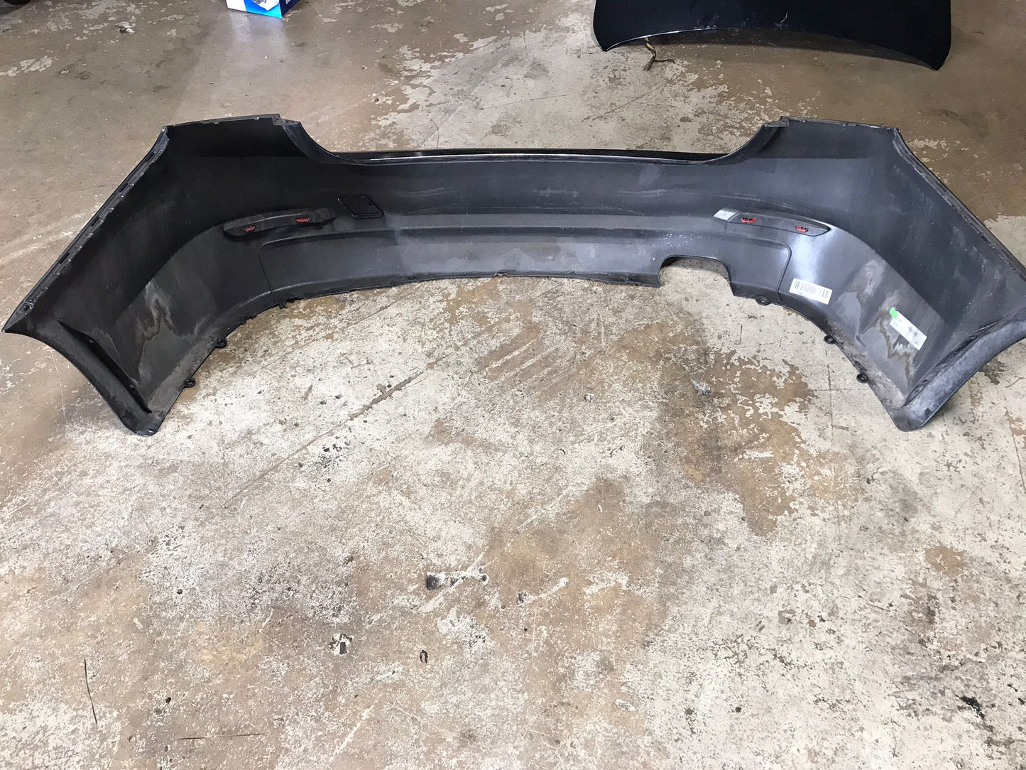 REAR BUMPER F30 BLACK OEM 328I 2012=2015  SKU 1364