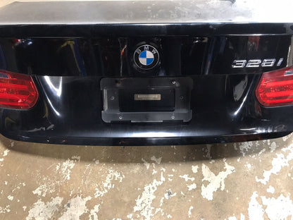 2012-2018 BMW 3 SERIES F30 M3 F80 REAR TRUNK DECK LID PANEL BLACK OEM SKU 1365