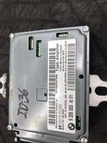2014-18 BMW 328I 330I 335I 428I HARMAN ACTIVE SOUND AMPLIFIER OEM  SKU 1383