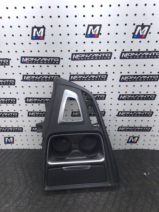 2013-2018 BMW 328I 335I 428I CENTER CONSOLE CUP HOLDER TRIM BEZEL OEM  SKU 1395