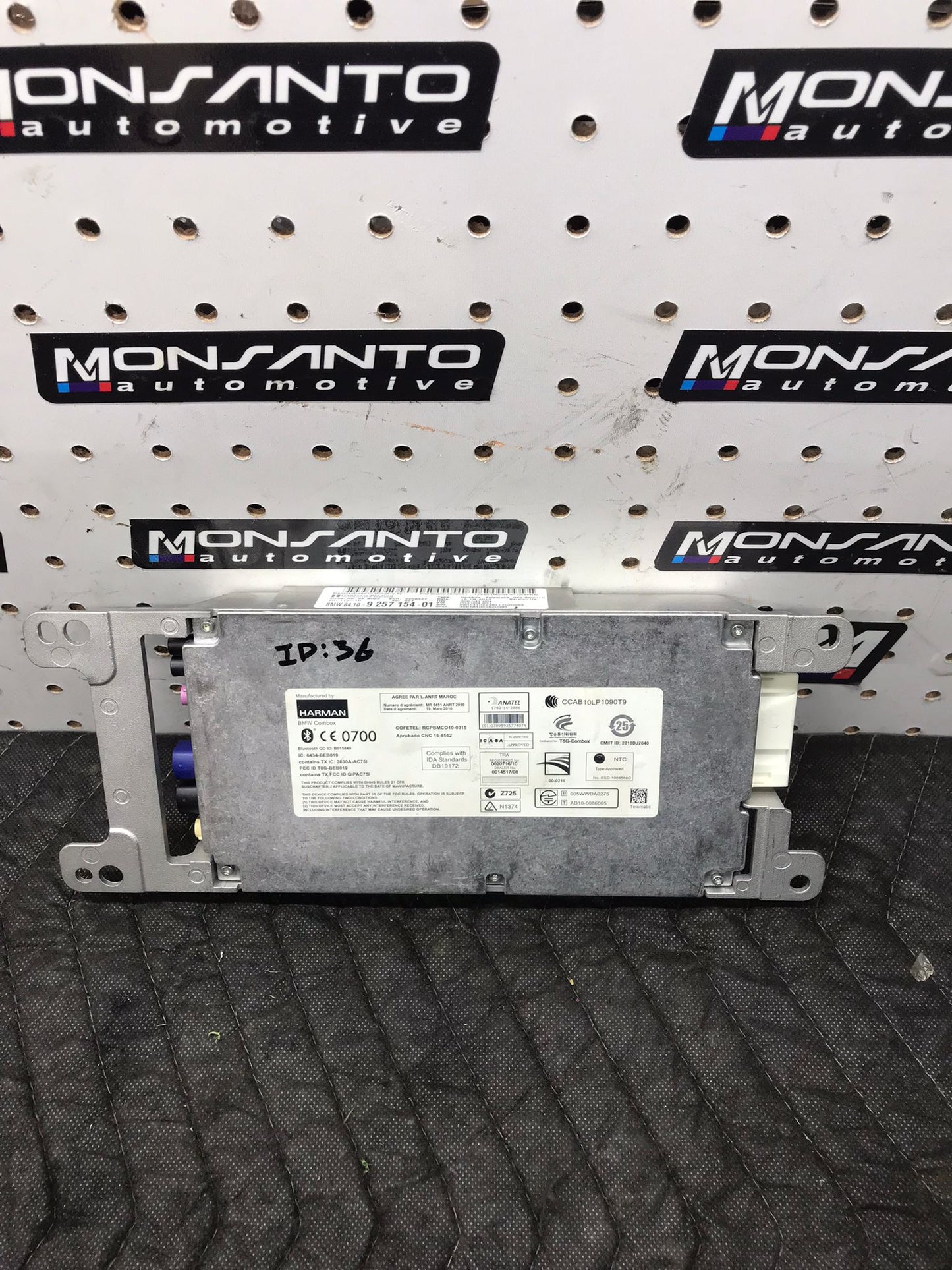 2012 - 2018 BMW 535I F21 F22 F30 F32 BLUETOOTH TELEMATICS CONTROL MODULE  SKU 1398