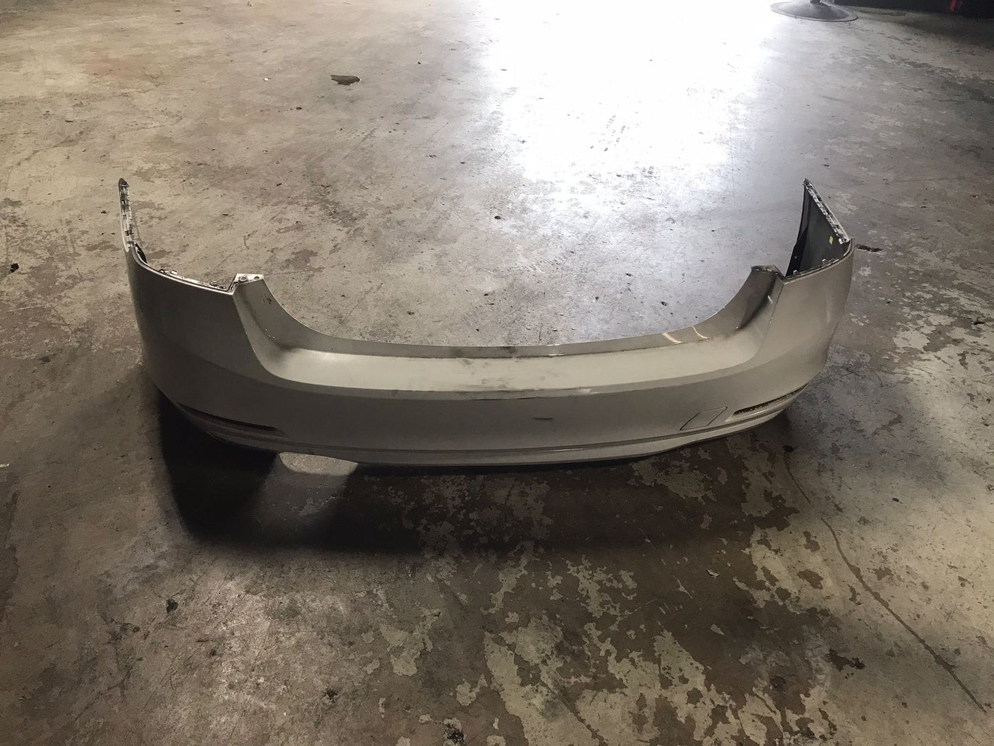 REAR BUMPER BMW 328I 320I F30 WHITE OEM  SKU 1434