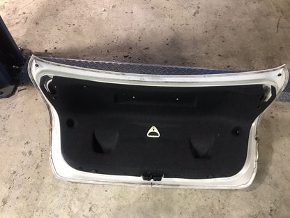 BMW 320I 335I 340I 328I F30 OEM 12-18 REAR TRUNK LID SHELL BOOT WHITE  SKU 1435