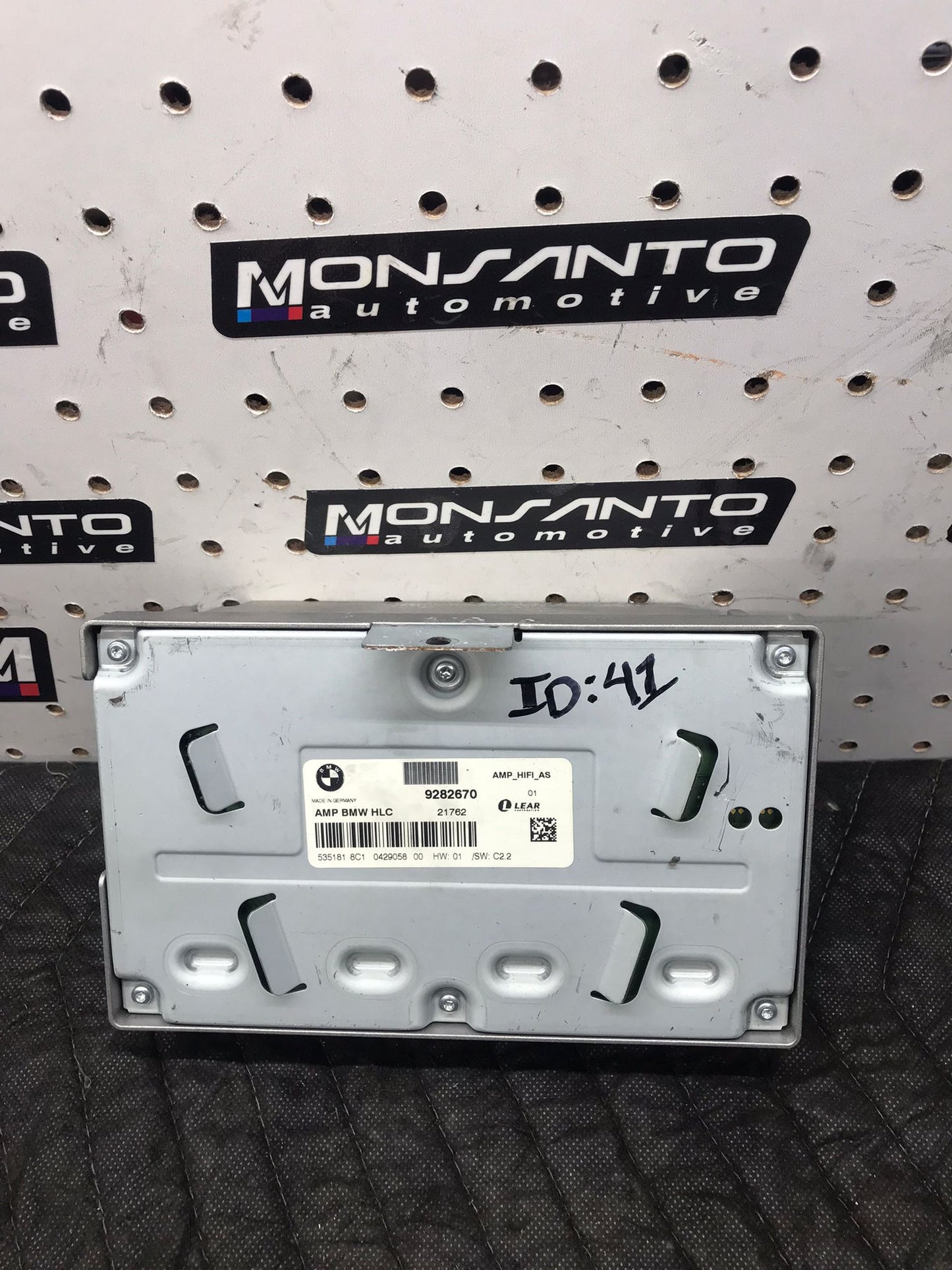 12-15 BMW F30 320I 328I AMPLIFIER AMP STEREO SOUND  SKU 1440